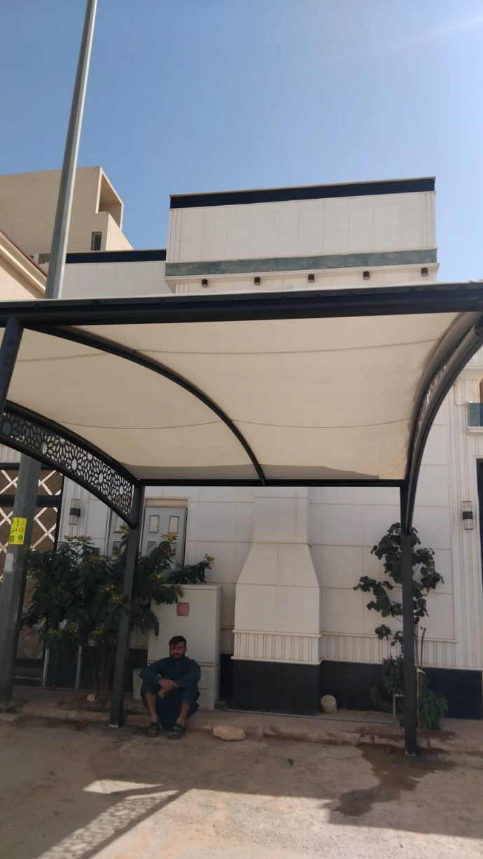 مظلات سيارات بالرياض 